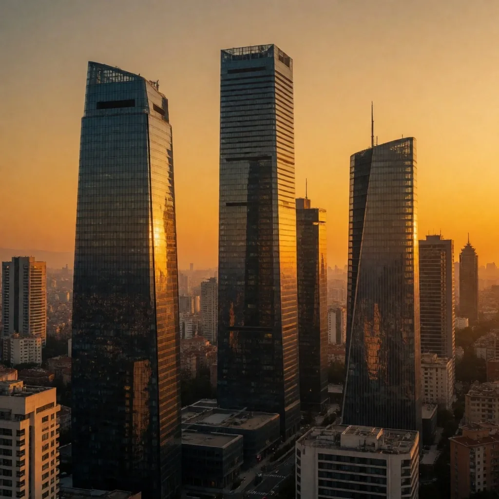 İstanbul Levent–Maslak finans bölgesi